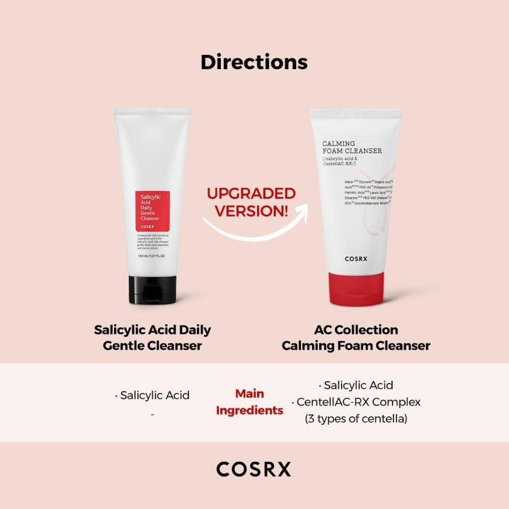 COSRX AC Collection Calming Foam Cleanser (50ml)