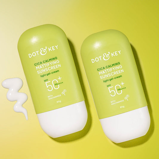 Dot & Key CICA Calming Mattifying Sunscreen SPF 50 80g new look