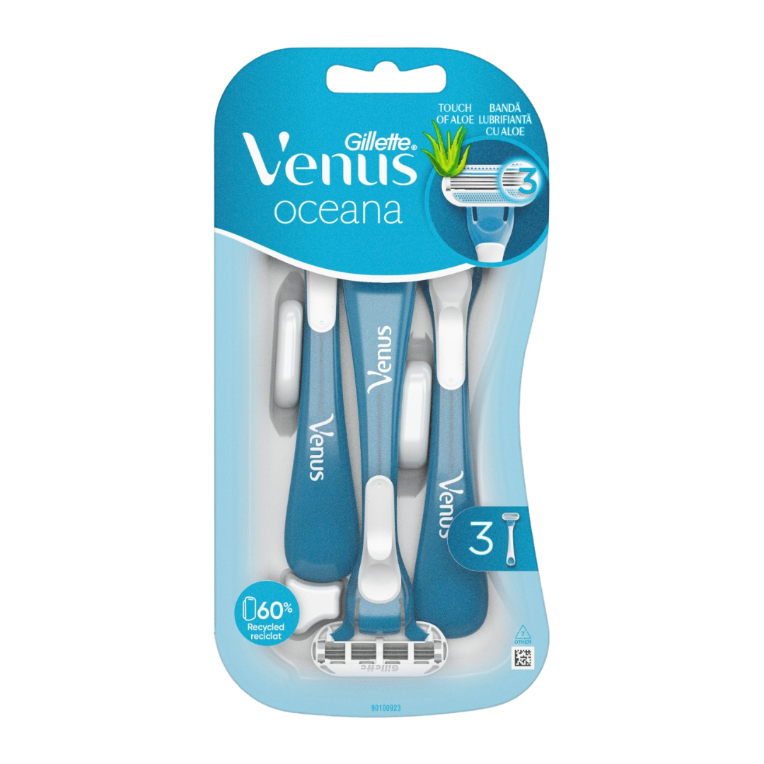 Gillette Venus Oceana Women's Razors 3pcs