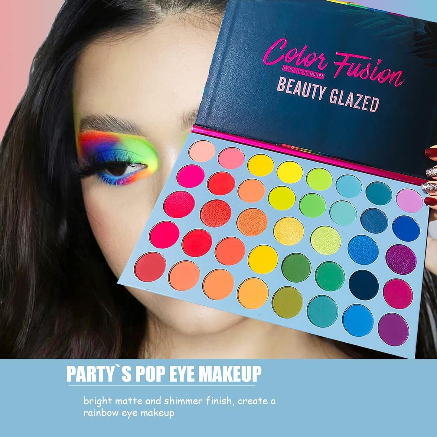 Beauty Glazed Color Fusion Eyeshadow Palette