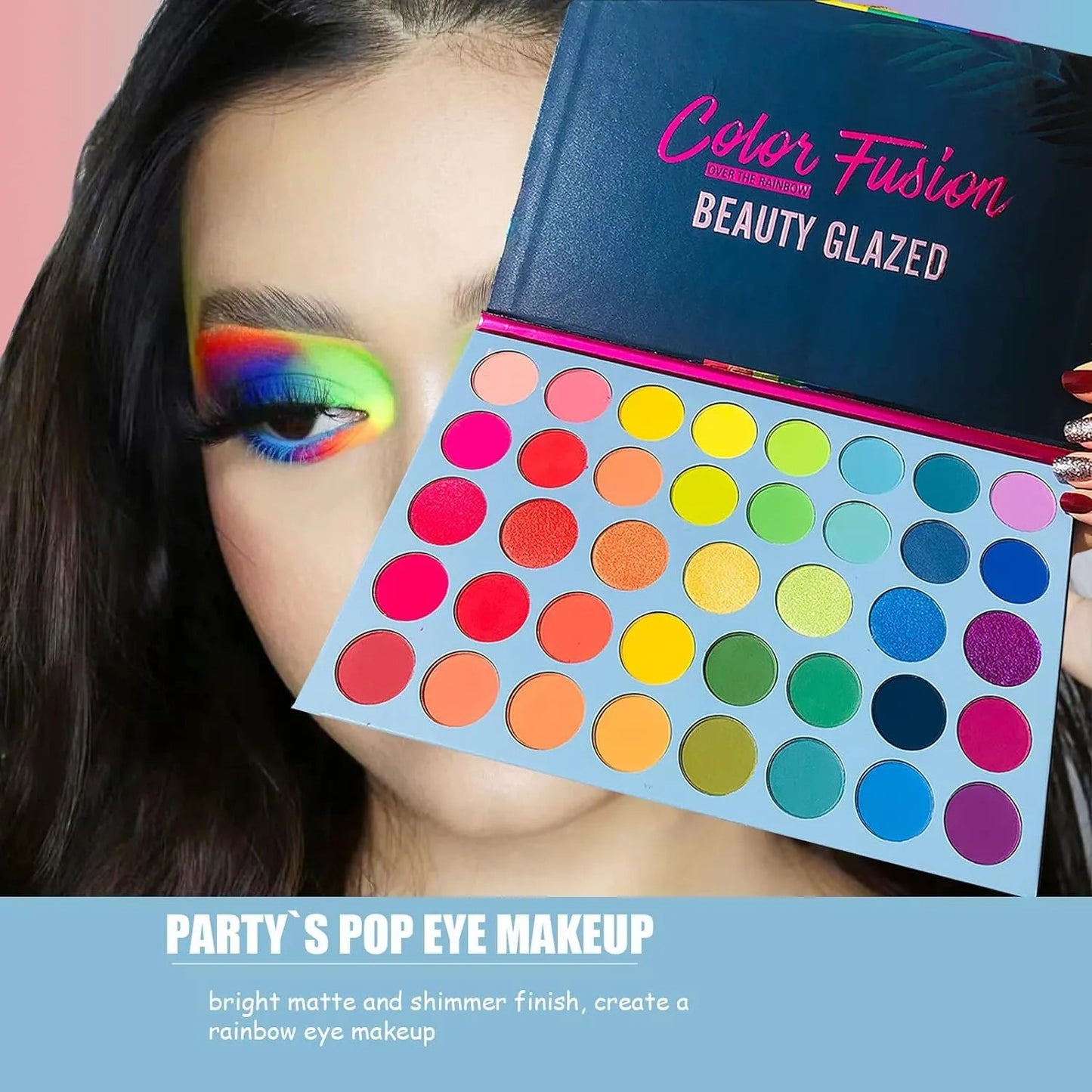 Beauty Glazed Color Fusion Eyeshadow Palette