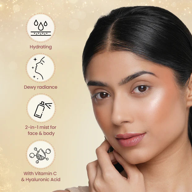 Swiss Beauty Glow Up Makeup Fixer Preps + Sets Dewy Radiance