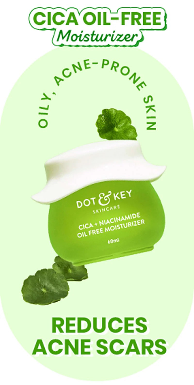 Dot & Key Cica Calming Oil Free Moisturizer (60ml)