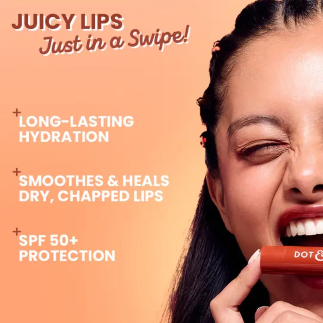 Dot & Key Barrier Repair Hydrating Lip Balm SPF 50 4.5g – Cocoa Nude