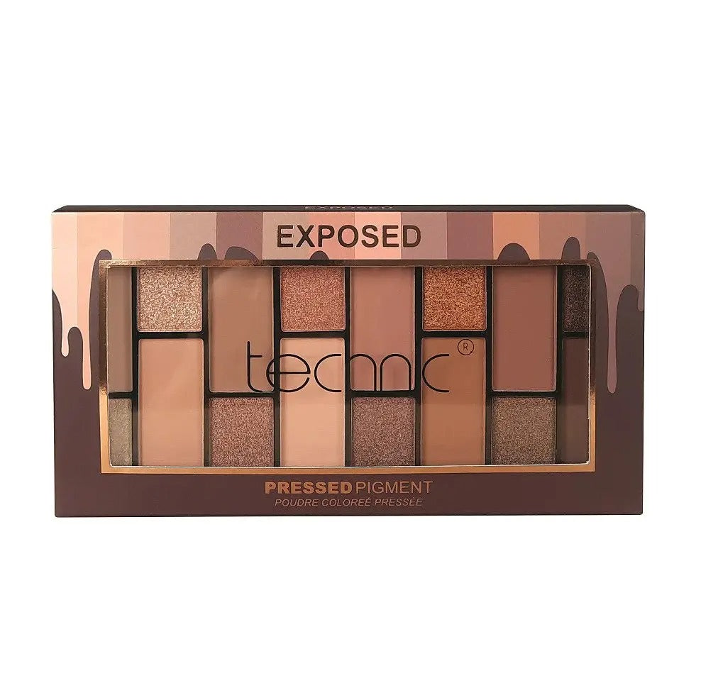 Technic Pressed Pigment Eyeshadow Palette – Exposed (30gm)