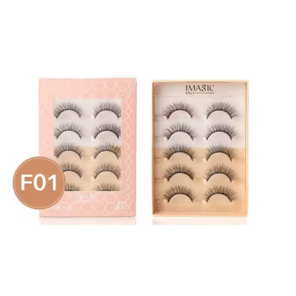 PROfessional Premium 3D Eyelashes 5 Pair (F01)