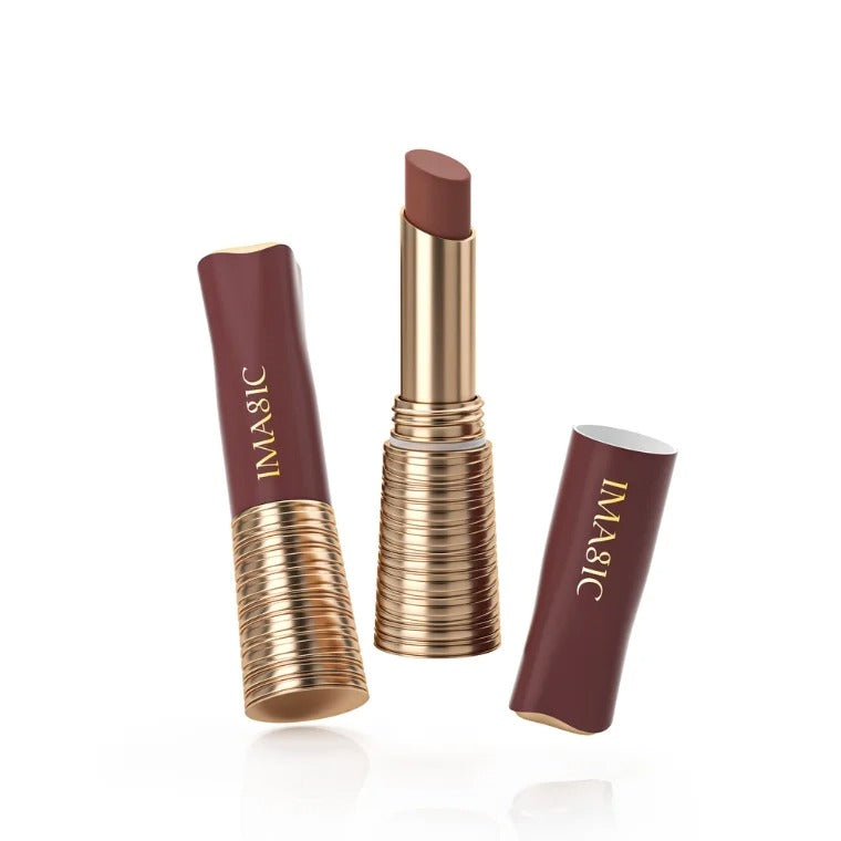 Imagic Waterproof Matte Lipstick #801 Peach Pink