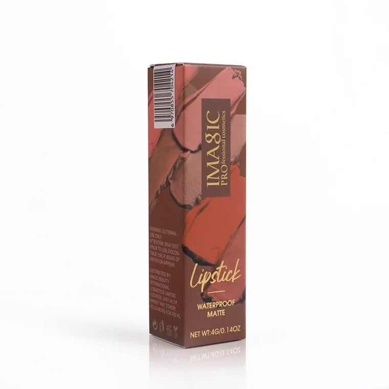 Imagic Waterproof Matte Lipstick #801 Peach Pink