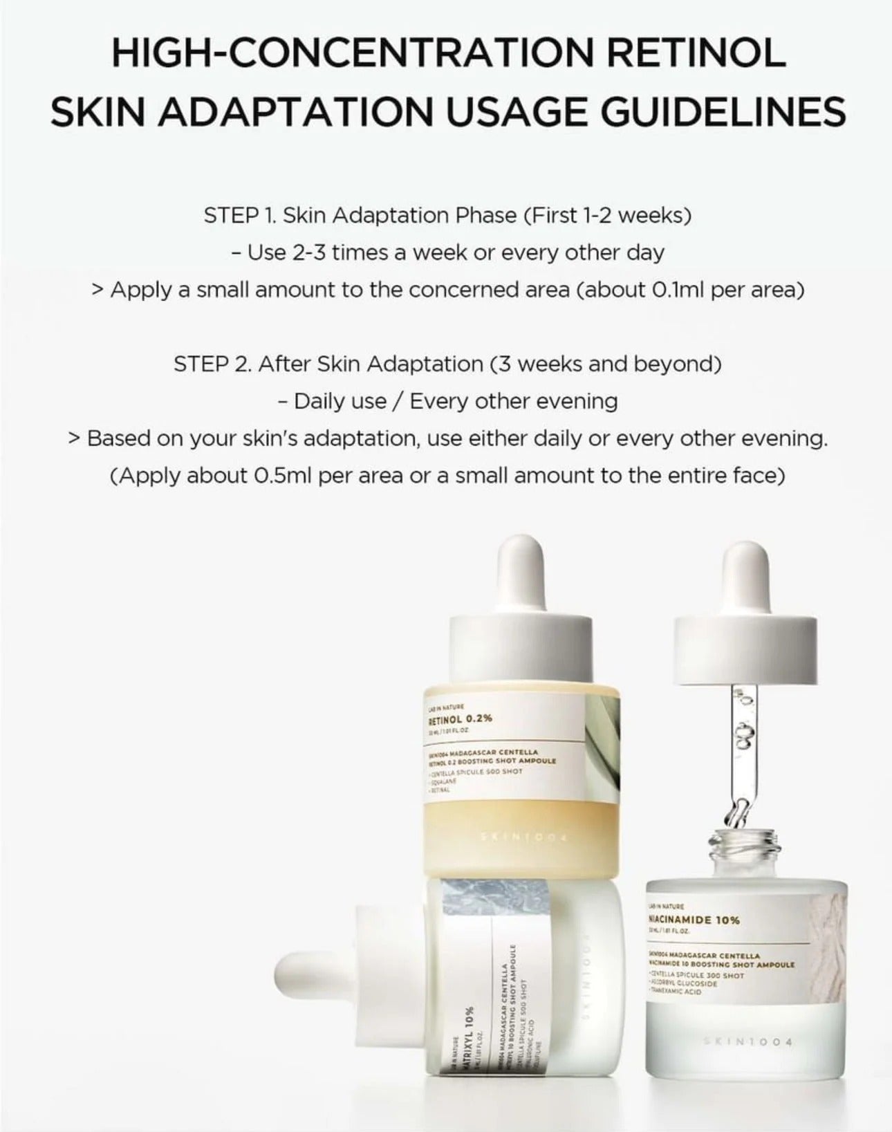 SKIN1004 Madagascar Centella Retinol 0.2 Boosting Shot Ampoule (30ml)