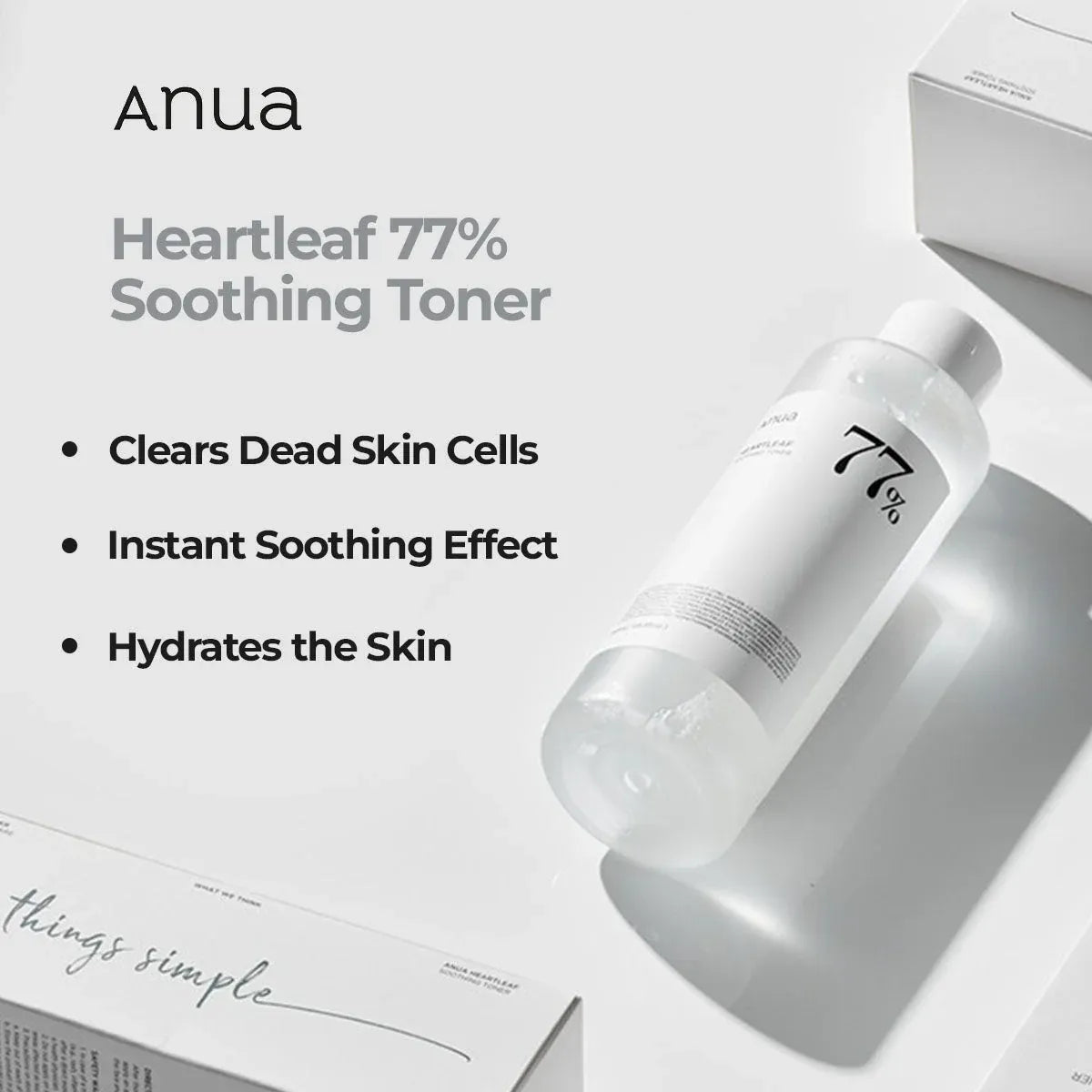 Anua Heartleaf 77% Soothing Toner (250ml)