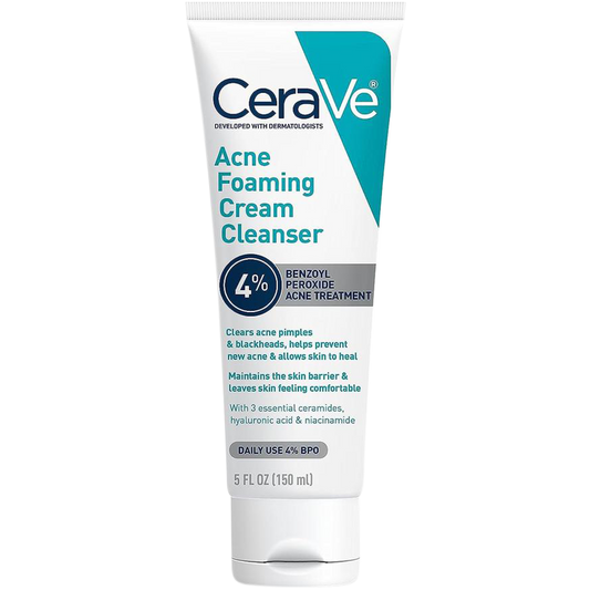 CeraVe Acne Foaming Cream Cleanser (150ml)