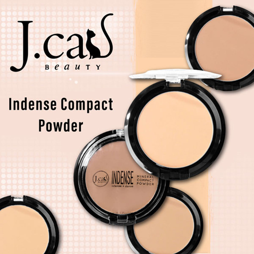 J.Cat Indense Mineral Compact Powder - ICP 103 Bare Skinned