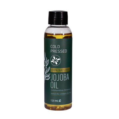 Skin Cafe Cold Pressed Jojoba Oil 120ml amber bottle