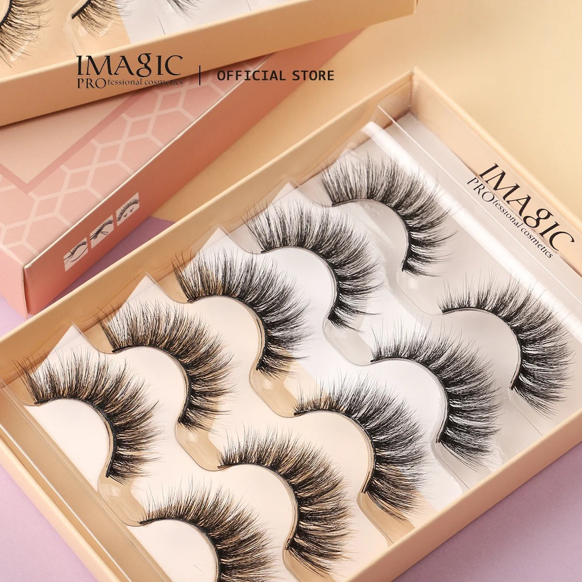 Imagic PROfessional Premium 3D Eyelashes 5 Pair (F02)