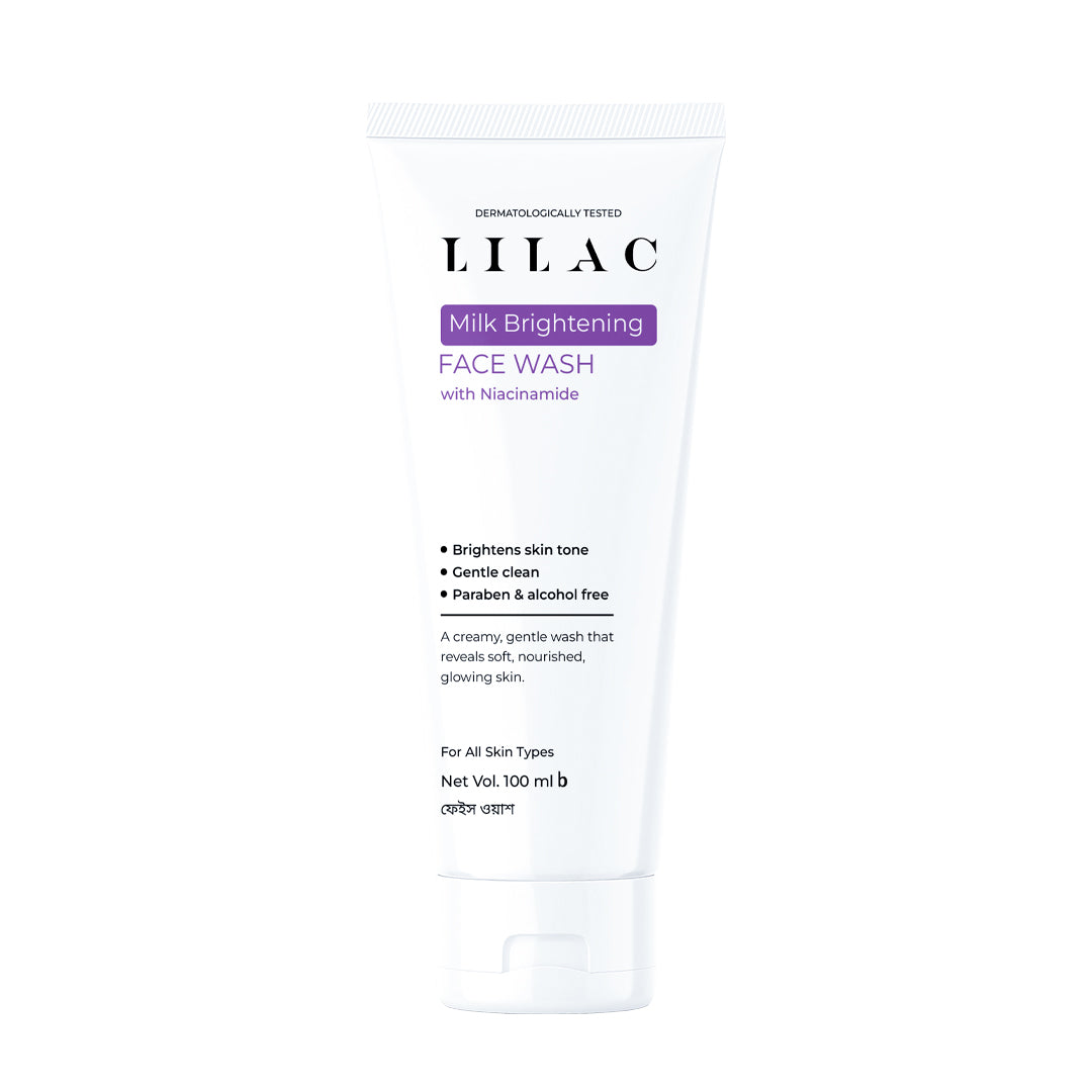 ⁠Lilac Milk Brightening Face Wash