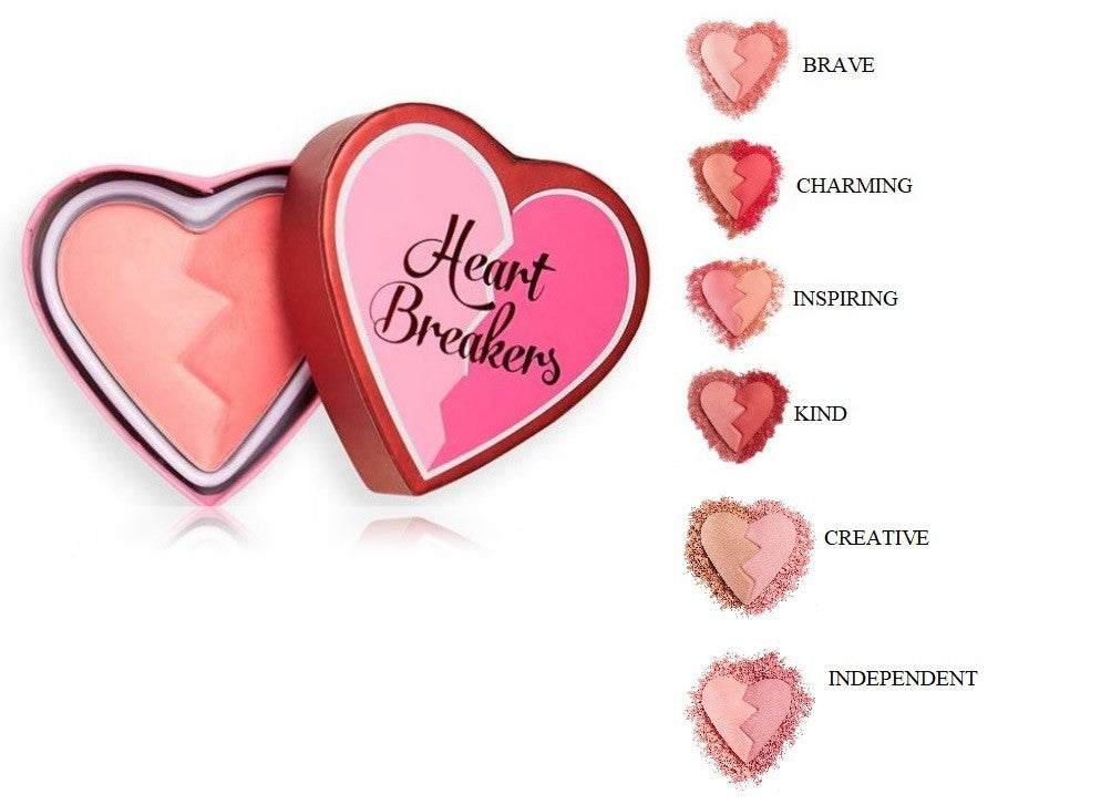 I Heart Revolution Heartbreaker Blush-Matte Brave