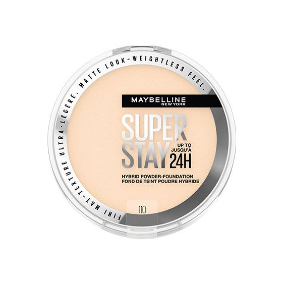 Maybelline New York Super Stay Up To 24 H Hybrid Powder-Foundation - 110