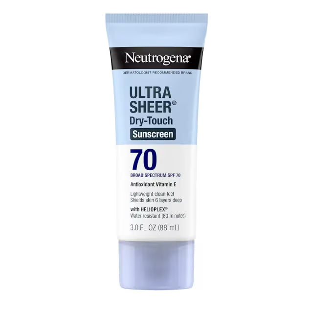 Neutrogena Ultra Sheer Dry Touch Sunscreen SPF70 88ml