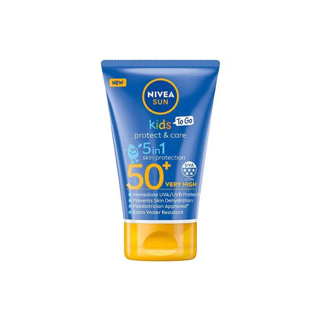 Nivea Sun Kids Protect & Care Sun Cream SPF 50+ 50Ml Tube