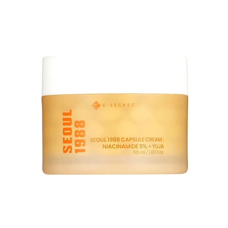 K-SECRET SEOUL 1988 Capsule Cream : Niacinamide 5% + Yuja (50ml)