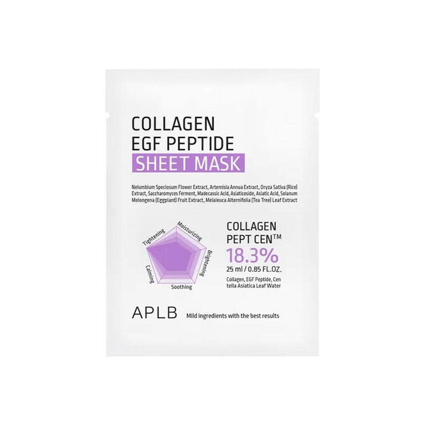 APLB - Collagen EGF Peptide Sheet Mask (25ml)