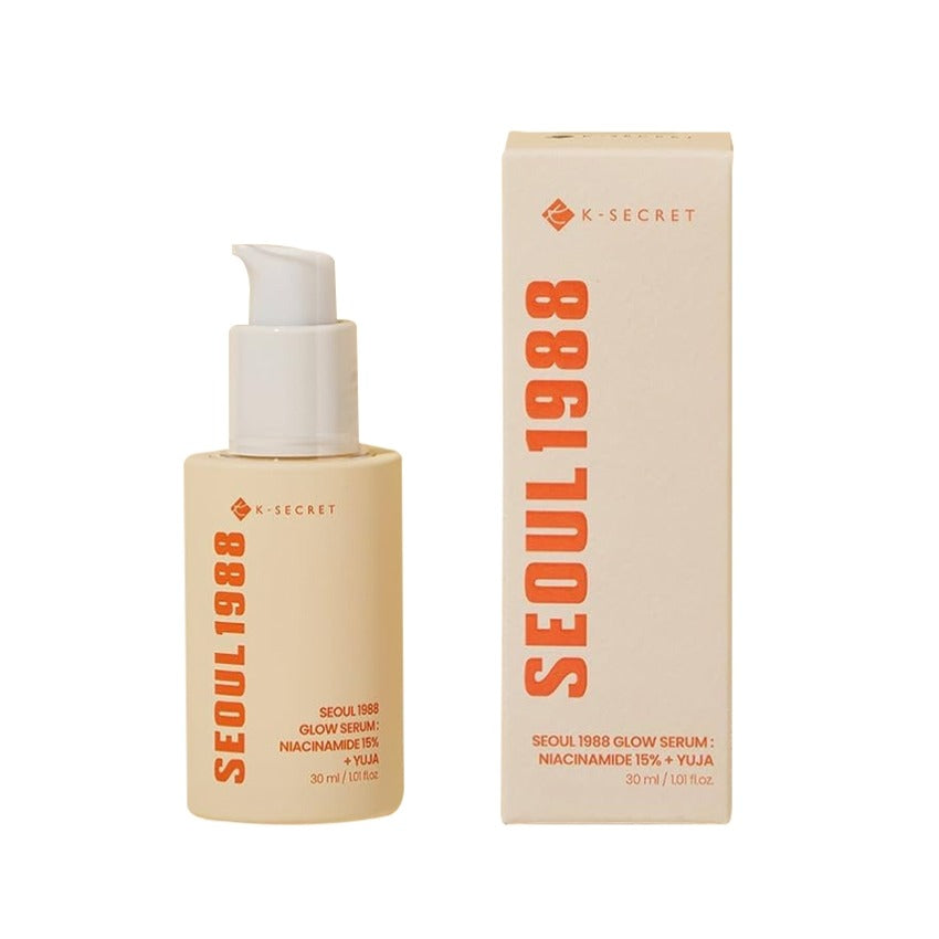 K-SECRET SEOUL 1988 GLOW SERUM : NIACINAMIDE 15% + YUJA (30ml)