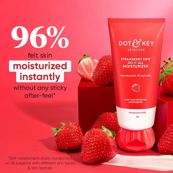 Dot & Key Strawberry Dew Brightening Moisturizer (80g)