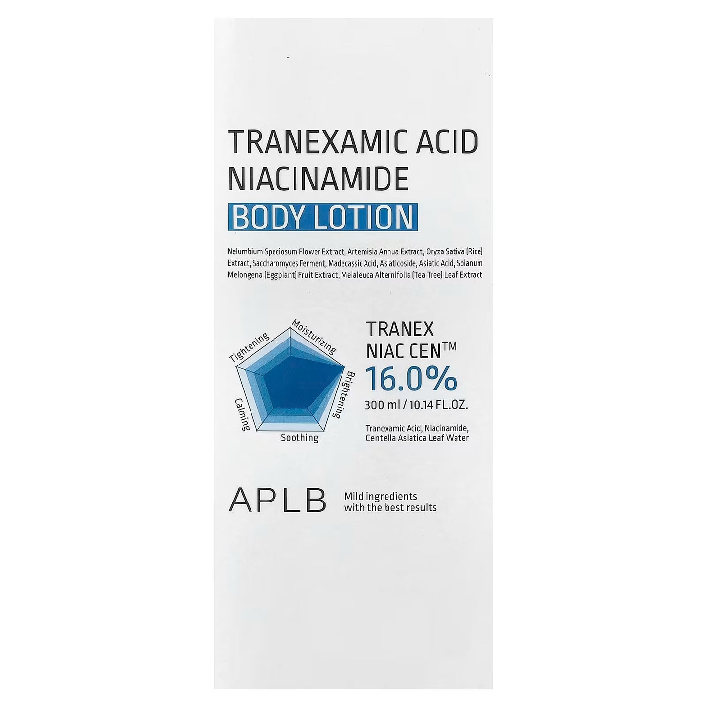APLB, Tranexamic Acid Niacinamide Body Lotion (300ml)