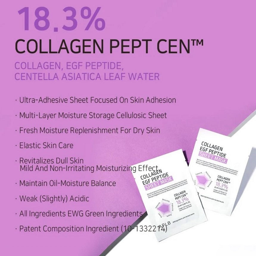APLB - Collagen EGF Peptide Sheet Mask (25ml)