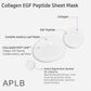 APLB - Collagen EGF Peptide Sheet Mask (25ml)