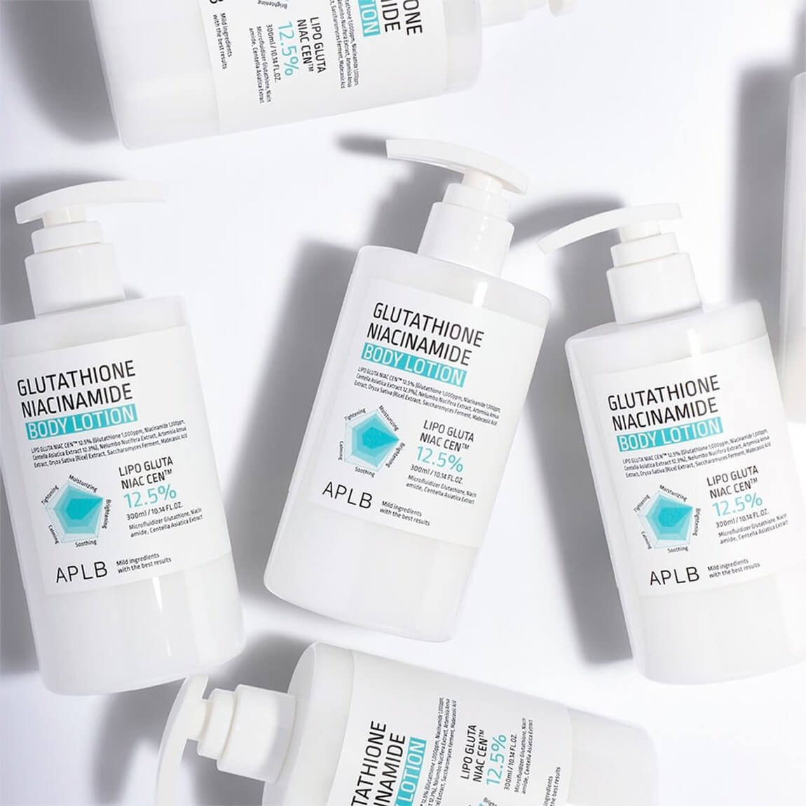 APLB Glutathione Niacinamide Body Lotion (300ml) Nokkhotro APLB Glutathione Niacinamide Body Lotion (300ml) Nokkhotro