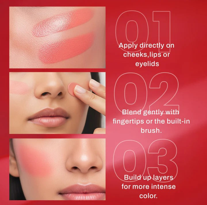 Maliao Velvet Blush Stick 02