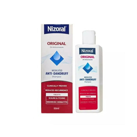 Nizoral Original 2% Ketoconazole Medicated Anti-Dandruff Shampoo (50ml)