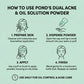 Pond's Translucent Face Powder Dual Acne Oil Solution (45g)