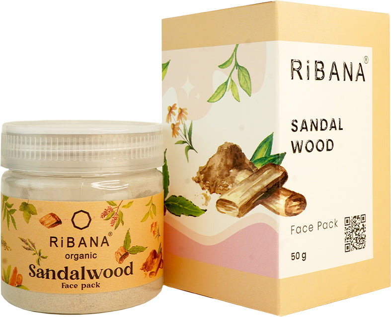 RiBANA Sandalwood Face Pack (50gm)