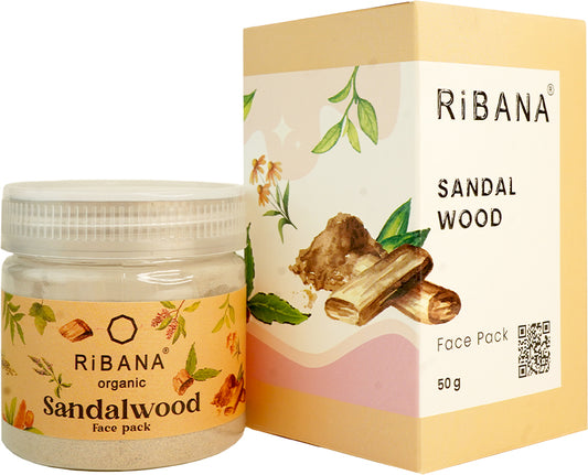 RiBANA Sandalwood Face Pack (50gm)