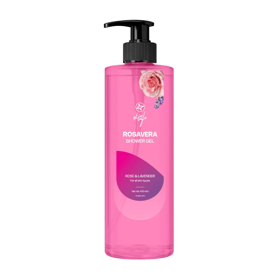 Skin Cafe Rosavera Shower Gel (400ml)