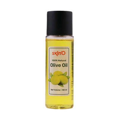 skin'O 100% Natural Olive Oil 100ml bottle front view
