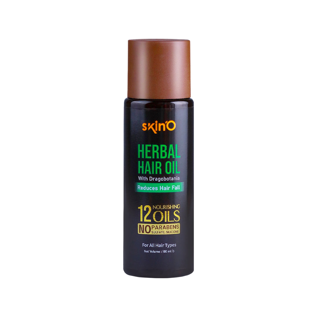 skin'O Herbal Hair Oil With Dragobotania Reduces Hair fall
