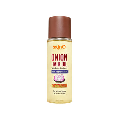 skin'O Onion Hair Oil With Onion Blackseed Hair Regrowth Oil