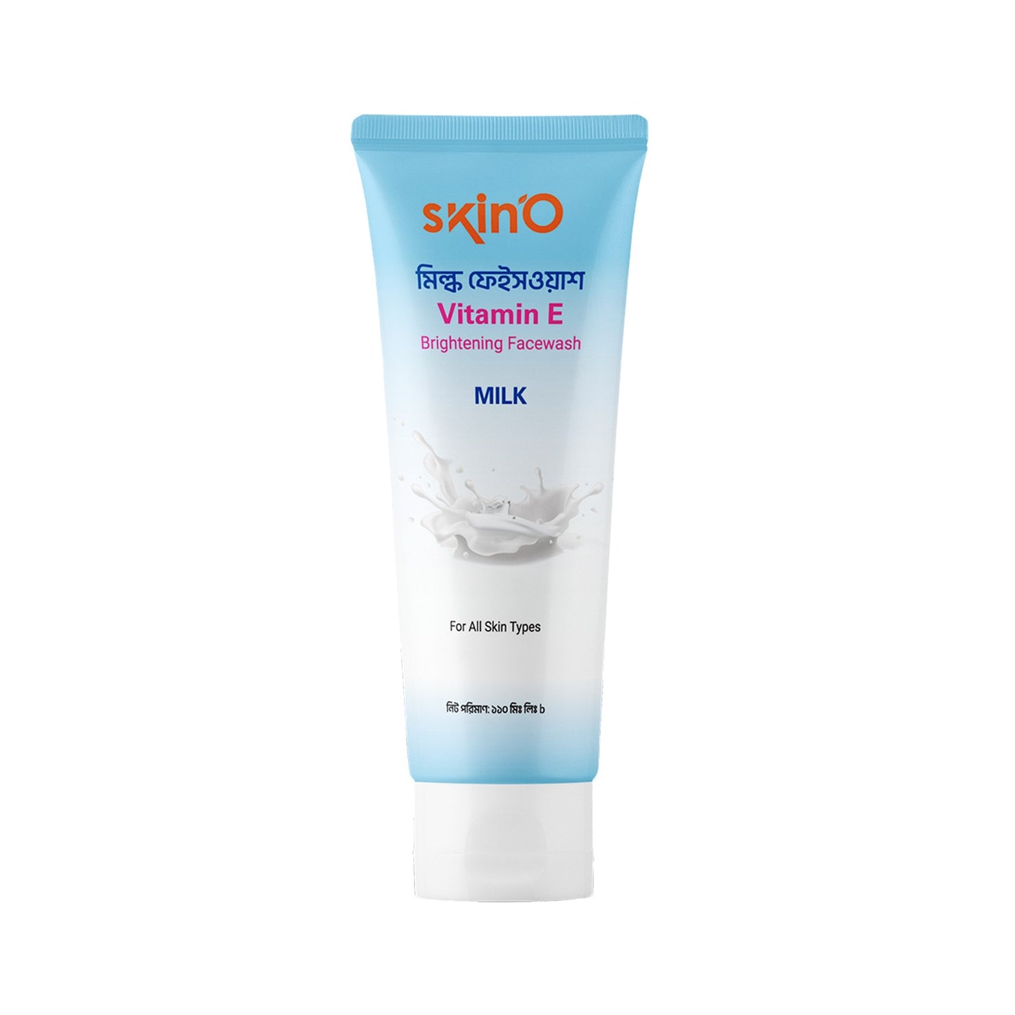 skin'O Vitamin E Brigthening Facewash - Milk (110ml)