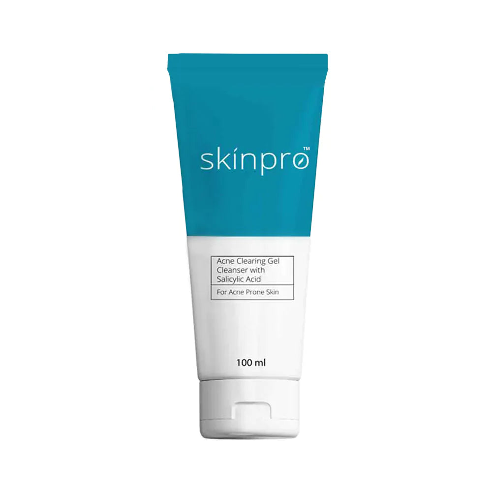 Skin Pro Skinpro Acne Clearing Gel Cleanser - Dual Action Formula for Acne-Prone ...