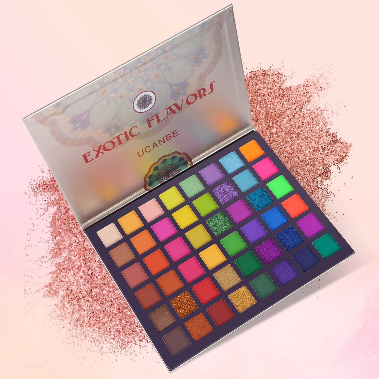 UCANBE 48 Colors Exotic Flavors Eyeshadow Palette