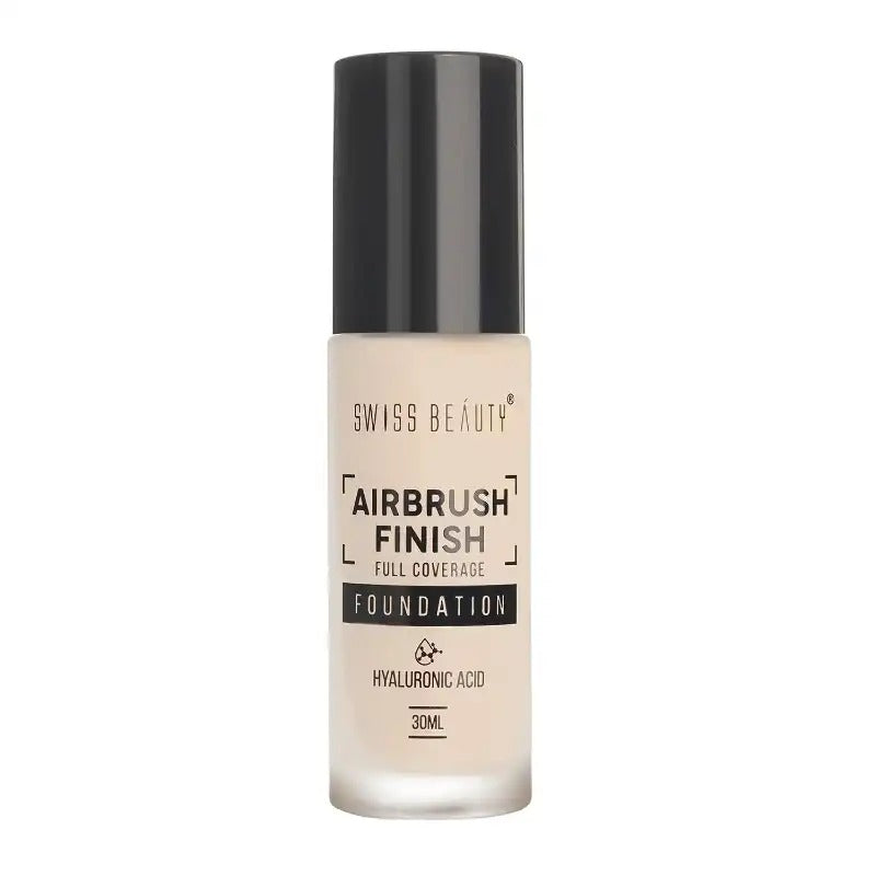 Swiss Beauty Airbrush Foundation Shade 01 (Shell White)