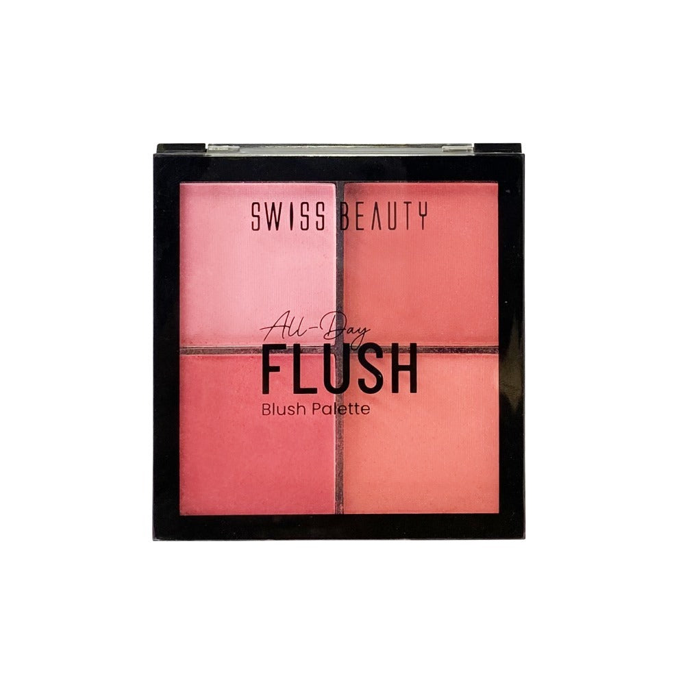 Swiss Beauty All-Day Flush Blush Palette