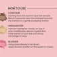 Swiss Beauty CHEEK-A-BOO 3-in-1 Face Palette BLUSHER|CONTOUR|HIGHLIGHTER - Shade 03