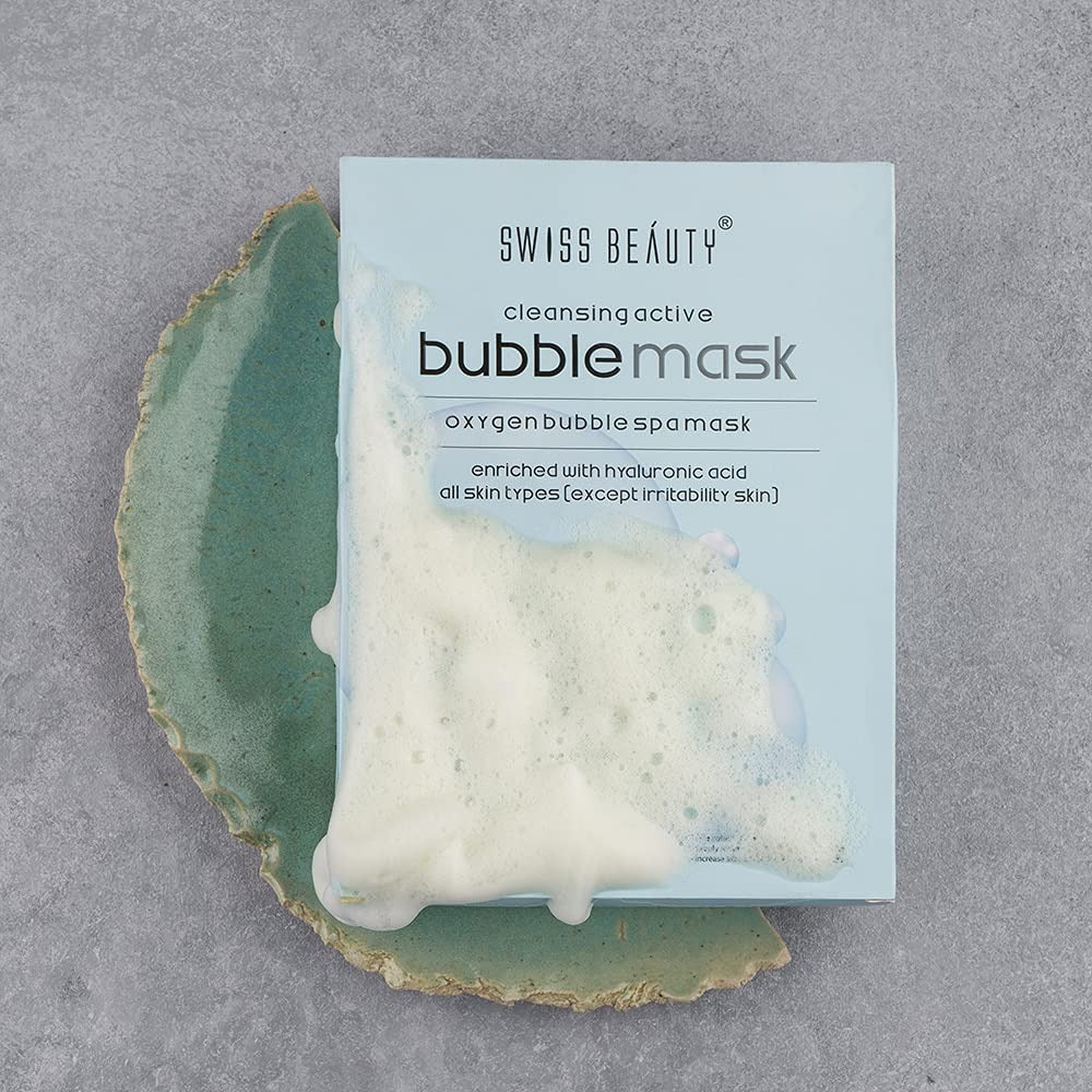 Swiss Beauty Cleansing Active Bubble Mask (30ml)