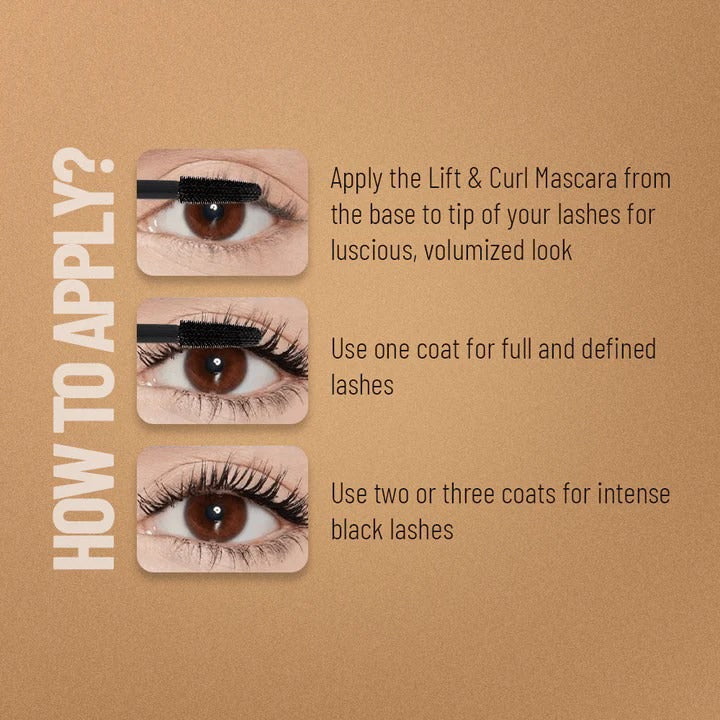 Swiss Beauty Lift & Curl Volume lash 4D Mascara