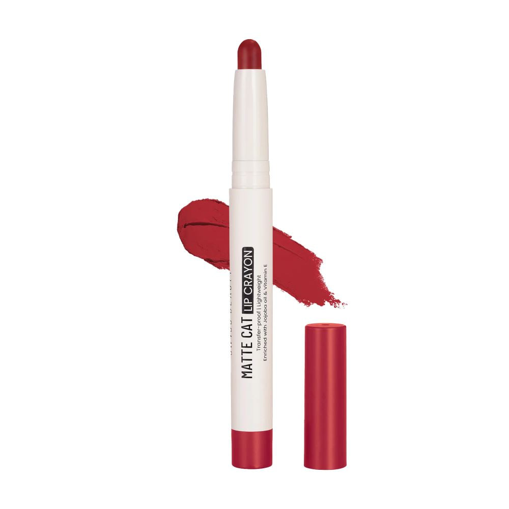 Swiss Beauty Matte Cat Lip Crayon - 13 Red Chilli