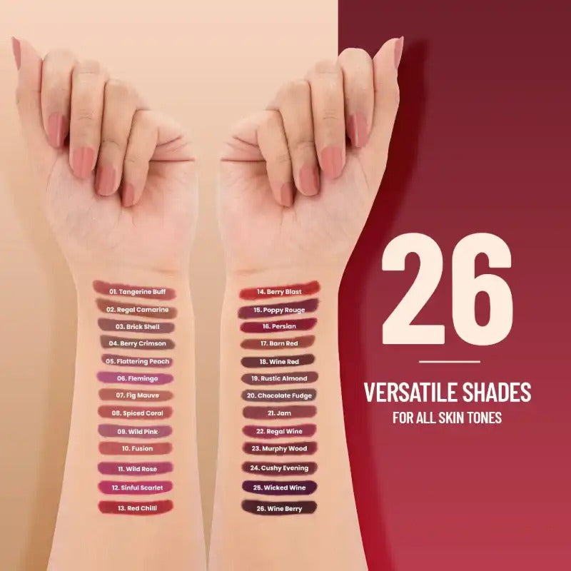 Swiss Beauty MATTE CAT LIP CRAYON - Shade 07